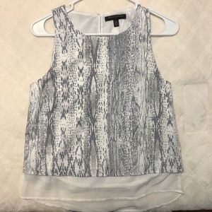 Banana Republic Snake Print Blouse